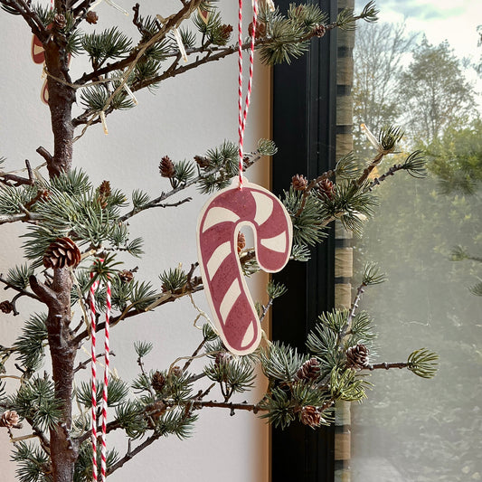 JULESTOK (rosa) - Julepynt