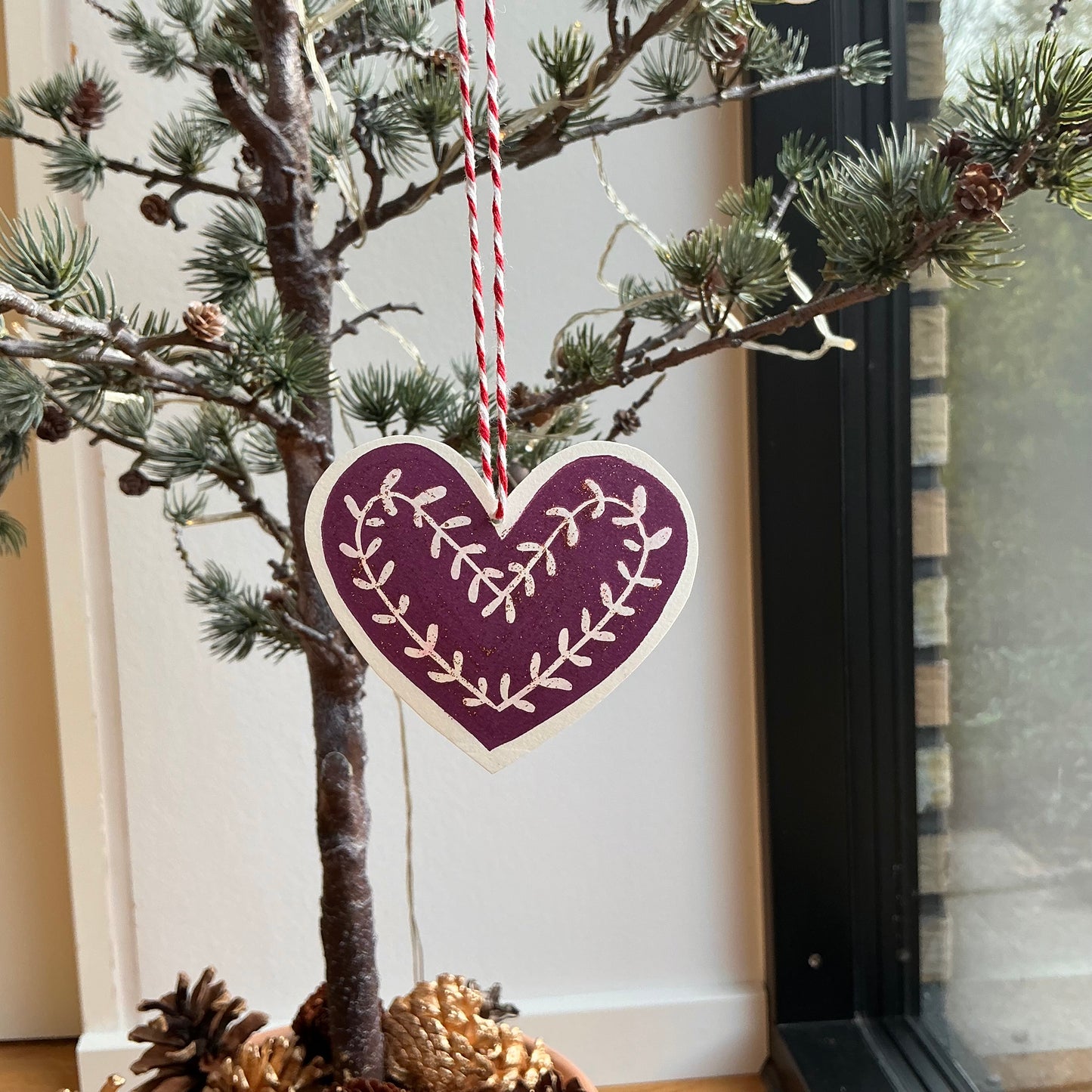 JULEHJERTE (lilla) - Julepynt