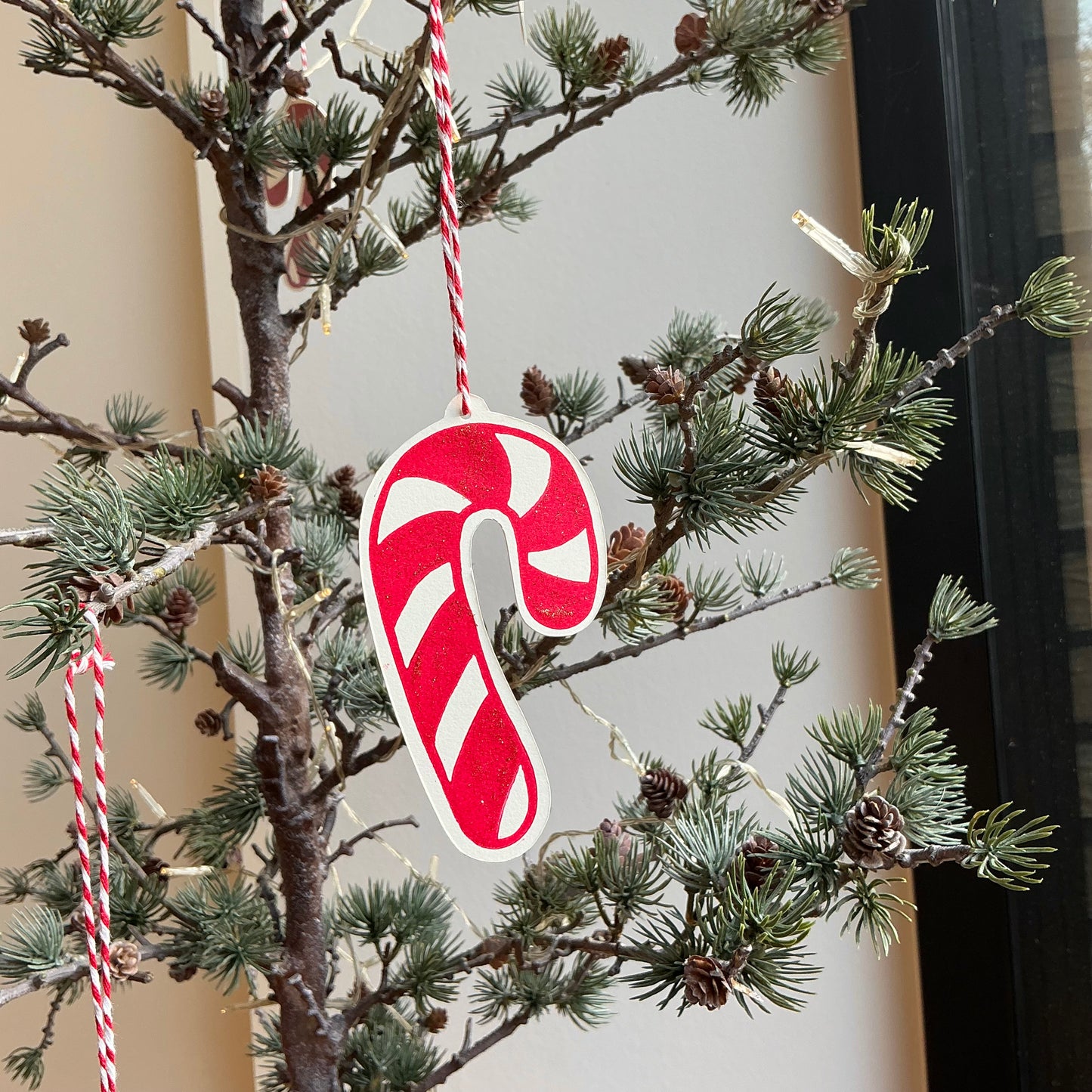 JULESTOK (rød) - Julepynt