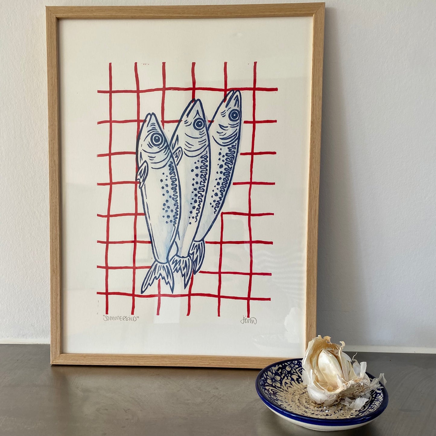 SOMMERSILD - Linoleumstryk