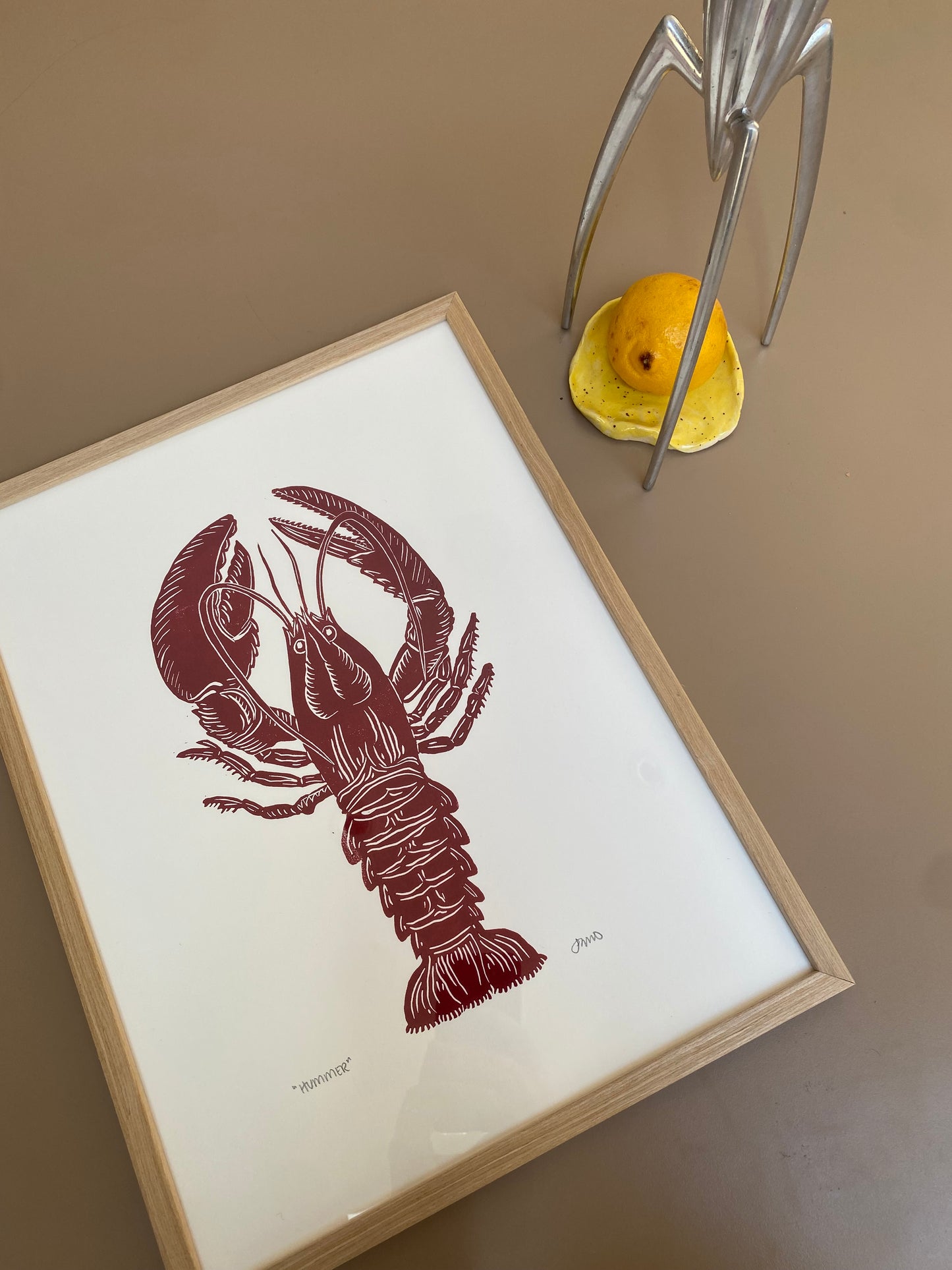 HUMMER - Linoleumstryk