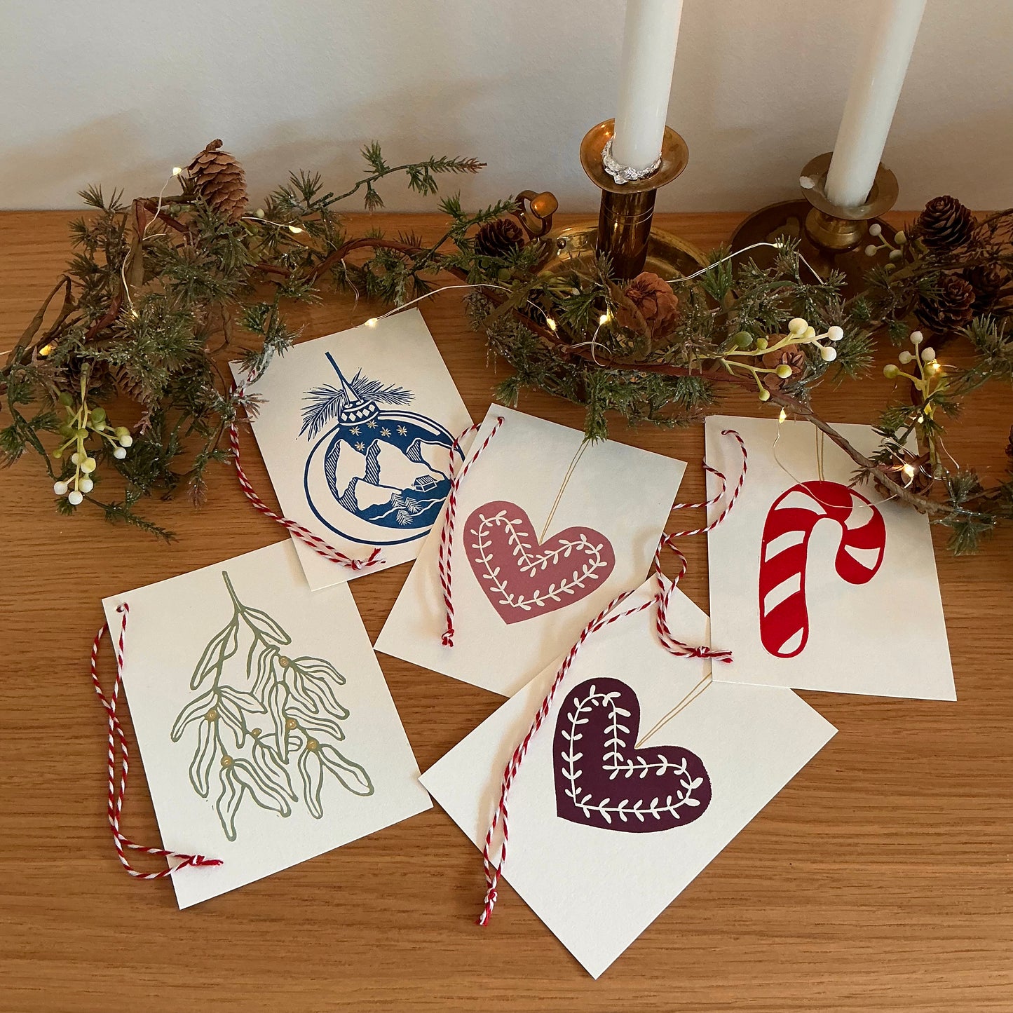 MISTELTEN - Julekort