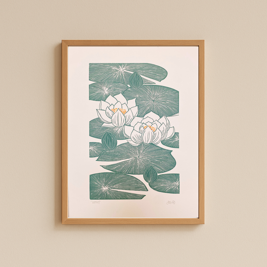LOTUS - Linoleumstryk