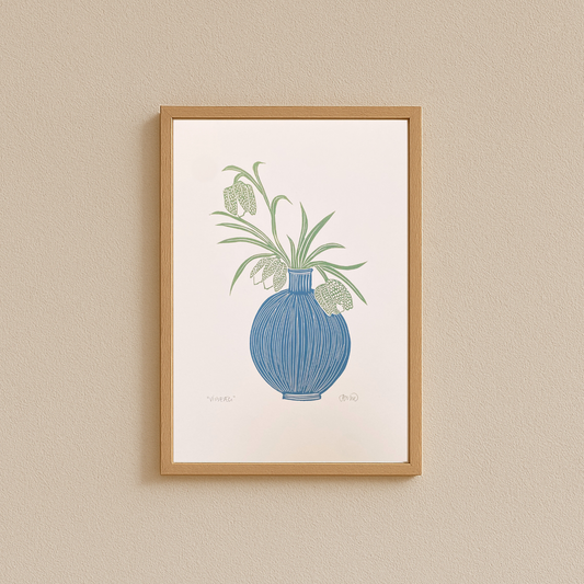 VIBEÆG - Linoleumstryk